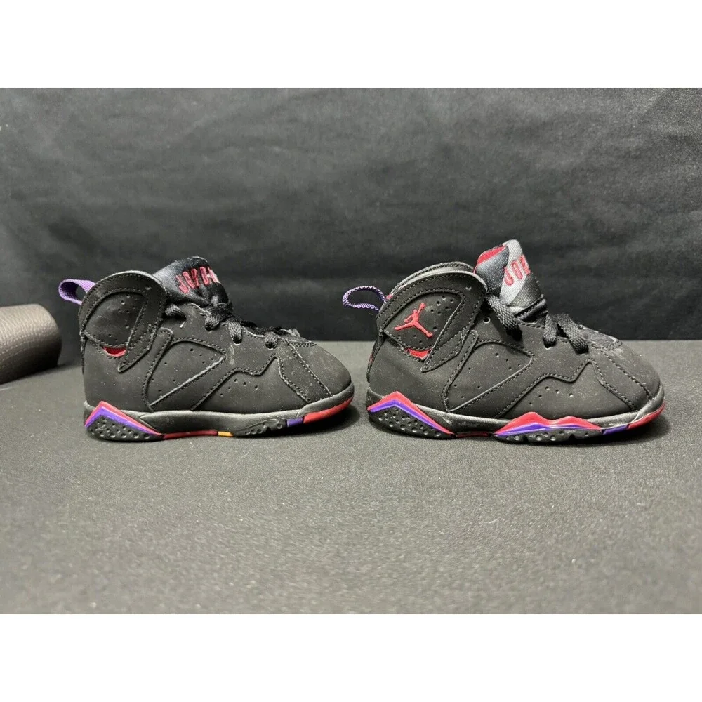 Jordan 7 Retro 304772-018 Size 7C Nike Boys Sneakers - Picture 5 of 9